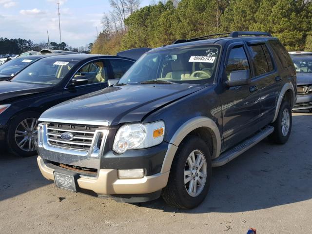 1FMEU64E19UA30791 - 2009 FORD EXPLORER E GRAY photo 2