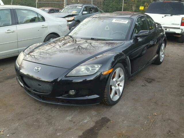 JM1FE173X60200135 - 2006 MAZDA RX8 BLACK photo 2