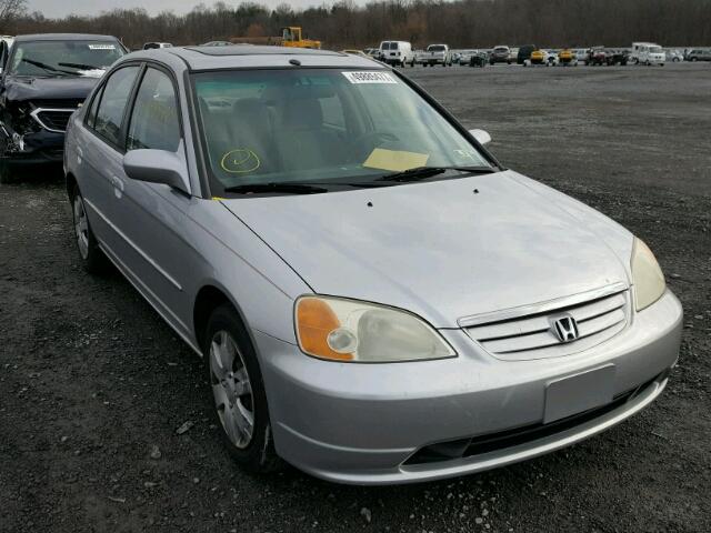 2HGES26751H595037 - 2001 HONDA CIVIC EX GRAY photo 1