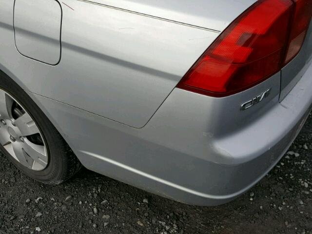 2HGES26751H595037 - 2001 HONDA CIVIC EX ნაცრისფერი ფოტო 9