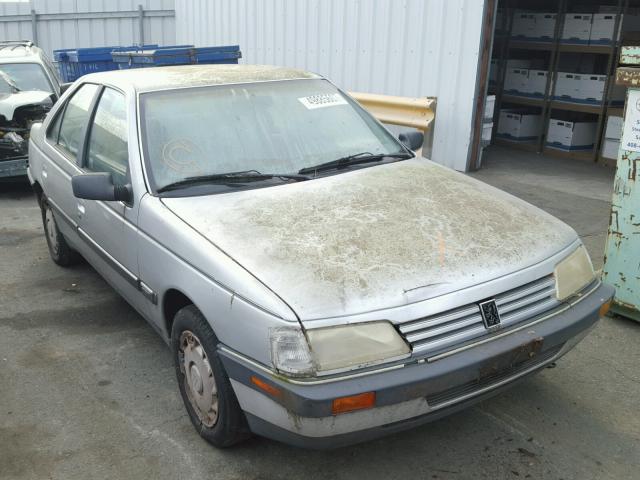 VF3DC1316MS517256 - 1991 PEUGEOT 405 DL SILVER photo 1