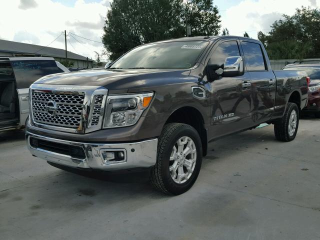 1N6BA1F29GN508207 - 2016 NISSAN TITAN XD S GRAY photo 2