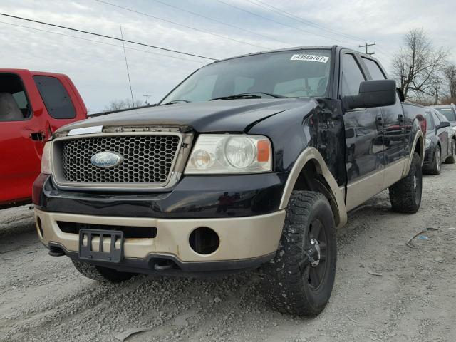 1FTPW14V67KA96028 - 2007 FORD F150 SUPER BLACK photo 2