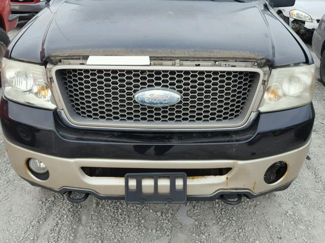 1FTPW14V67KA96028 - 2007 FORD F150 SUPER BLACK photo 7