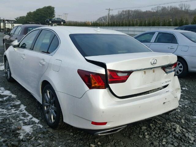 JTHCE1BL7D5018109 - 2013 LEXUS GS 350 WHITE photo 3