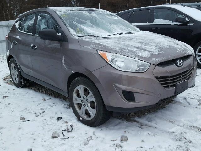 KM8JT3AC6BU166424 - 2011 HYUNDAI TUCSON GL BROWN photo 1