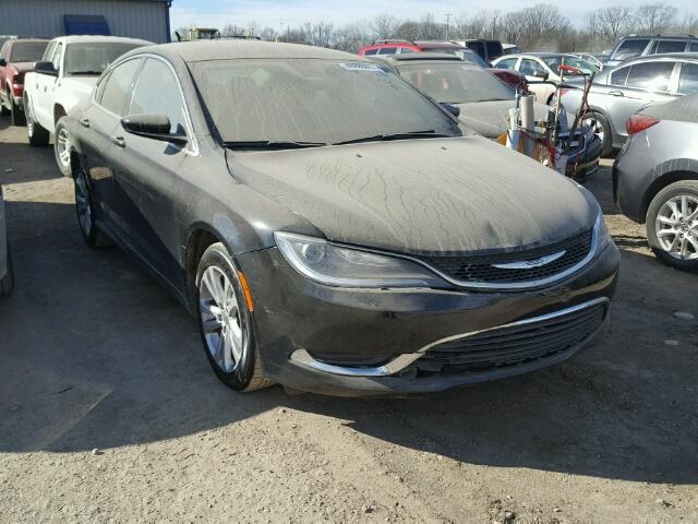 1C3CCCAB3FN641066 - 2015 CHRYSLER 200 LIMITE BLACK photo 1