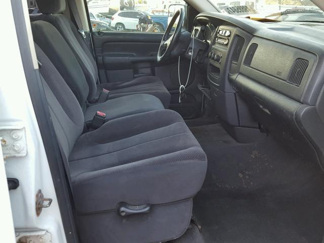 3D7KA28D93G770681 - 2003 DODGE RAM 2500 S WHITE photo 5