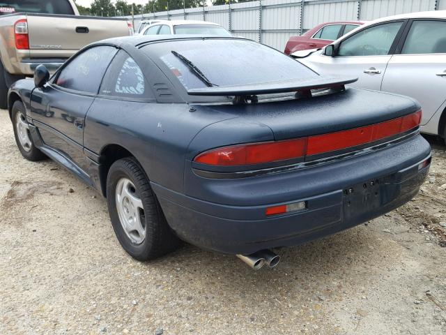 JB3AM44H0RY003576 - 1994 DODGE STEALTH GREEN photo 3