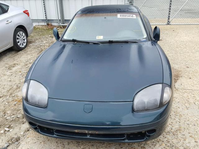 JB3AM44H0RY003576 - 1994 DODGE STEALTH GREEN photo 9