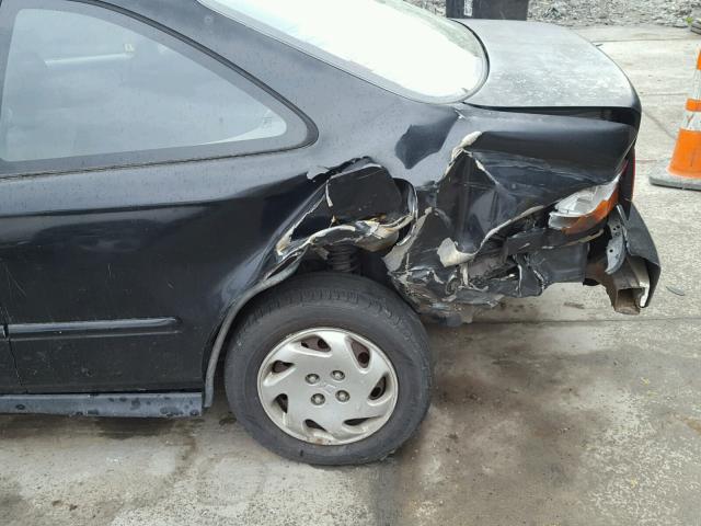 1HGEJ8246VL072541 - 1997 HONDA CIVIC EX BLACK photo 9