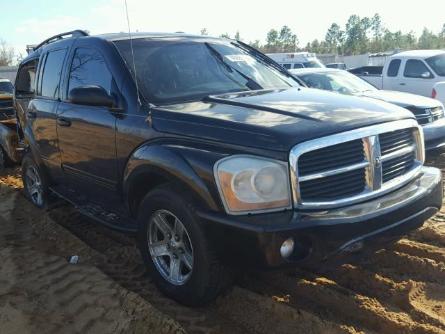 1D8HD48D05F507931 - 2005 DODGE DURANGO SL BLACK photo 1