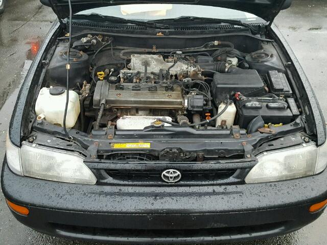 2T1BA02E3VC183938 - 1997 TOYOTA COROLLA BA BLACK photo 7