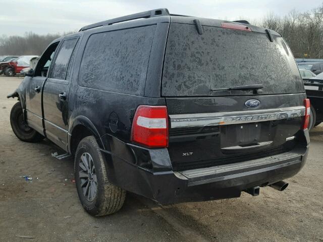 1FMJK1JTXGEF55396 - 2016 FORD EXPEDITION BLACK photo 3