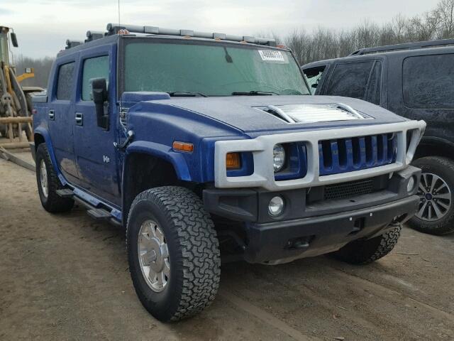 5GRGN22U96H108895 - 2006 HUMMER H2 SUT BLUE photo 1