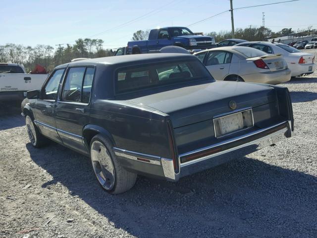 1G6CT53B0N4251697 - 1992 CADILLAC DEVILLE TO CHARCOAL photo 3