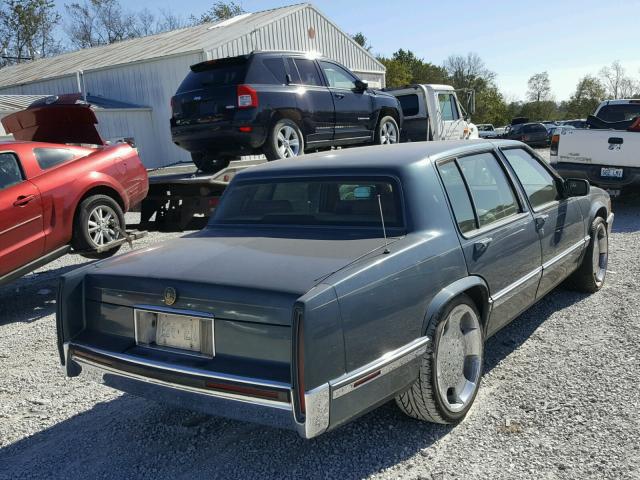1G6CT53B0N4251697 - 1992 CADILLAC DEVILLE TO CHARCOAL photo 4