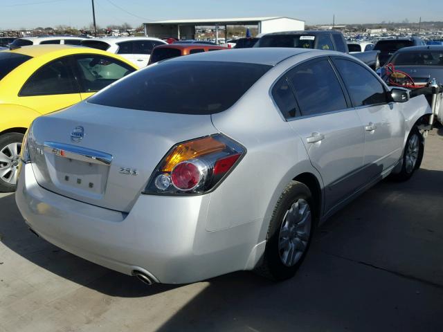 1N4AL2AP3CC248710 - 2012 NISSAN ALTIMA BAS SILVER photo 4