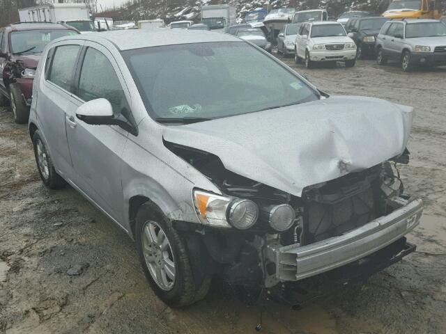 1G1JC6SH1C4148925 - 2012 CHEVROLET SONIC LT SILVER photo 1