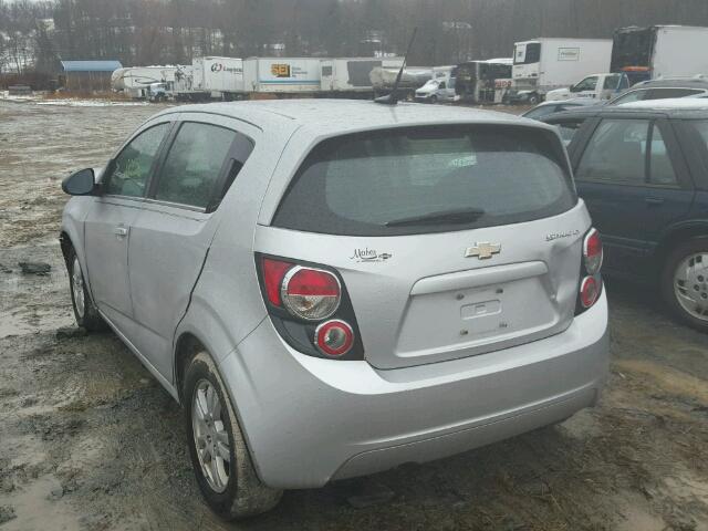 1G1JC6SH1C4148925 - 2012 CHEVROLET SONIC LT SILVER photo 3