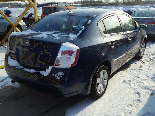 3N1AB61E68L628822 - 2008 NISSAN SENTRA 2.0 BLUE photo 4