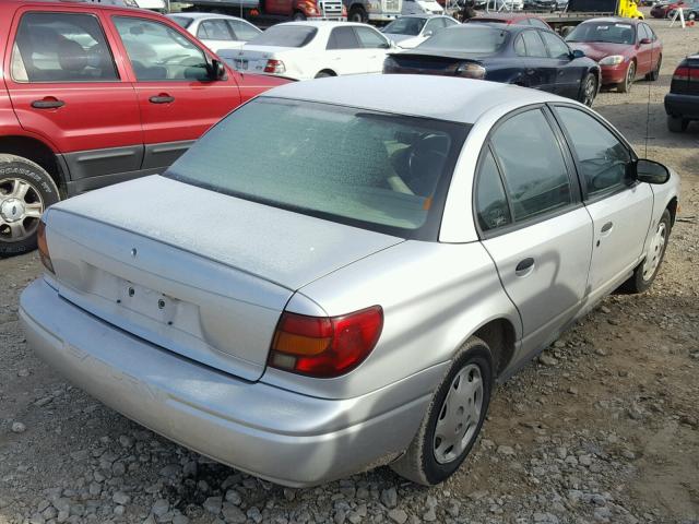 1G8ZH52822Z153097 - 2002 SATURN SL1 SILVER photo 4