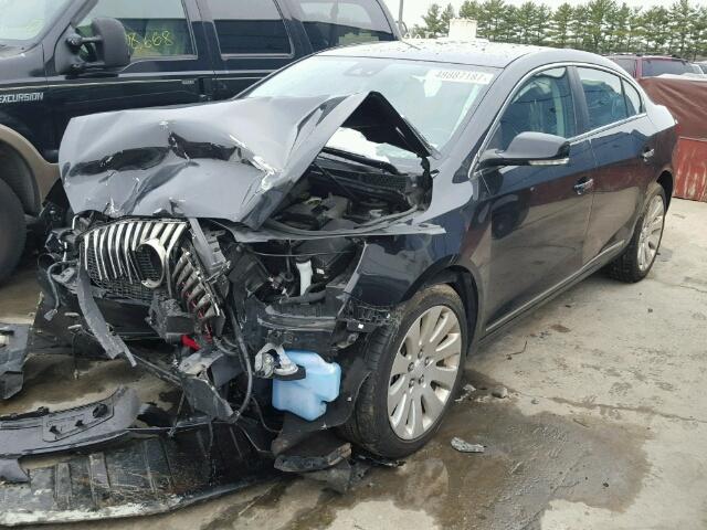 1G4GE5G34EF145524 - 2014 BUICK LACROSSE P BLACK photo 2