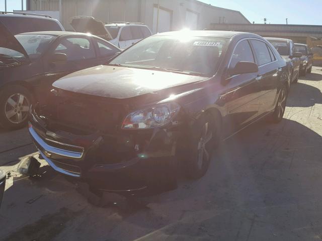 1G1ZC5E05CF341313 - 2012 CHEVROLET MALIBU 1LT 黑色 照片 2