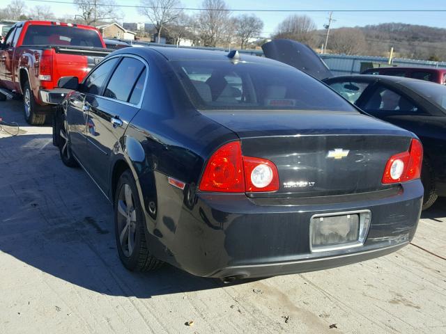 1G1ZC5E05CF341313 - 2012 CHEVROLET MALIBU 1LT 黑色 照片 3