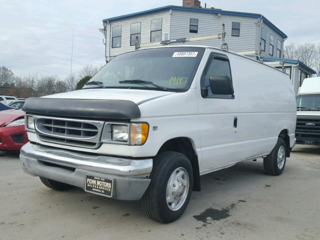 1FTNE24L1YHA22903 - 2000 FORD ECONOLINE WHITE photo 2