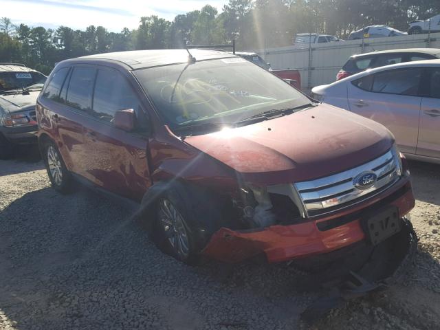 2FMDK39C57BB19547 - 2007 FORD EDGE SEL P RED photo 1