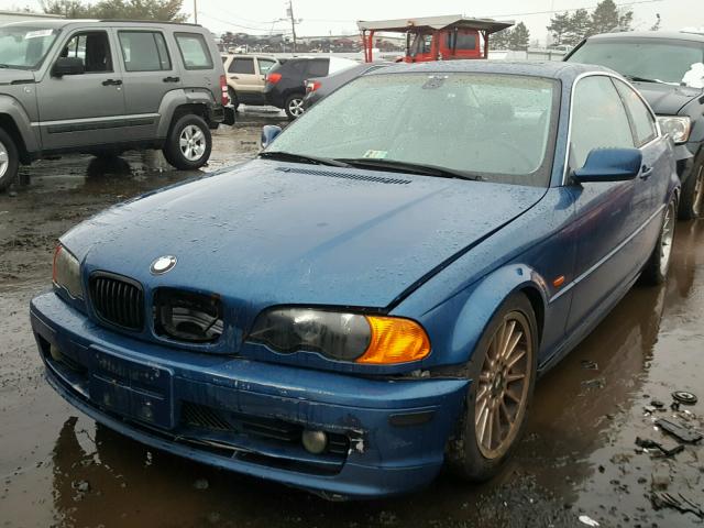 WBABM5349YJP00868 - 2000 BMW 328 CI BLUE photo 2