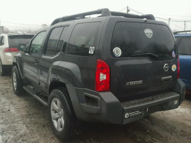 5N1AN08W25C600745 - 2005 NISSAN XTERRA OFF BLACK photo 3