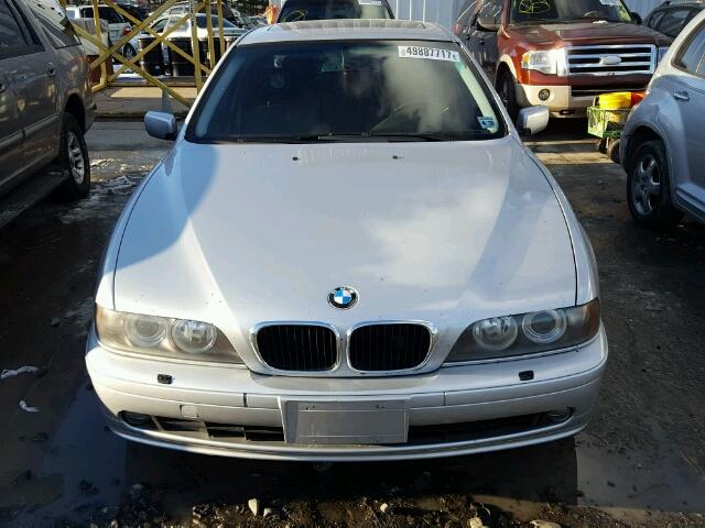 WBADT43402GZ99919 - 2002 BMW 525 I AUTO SILVER photo 9