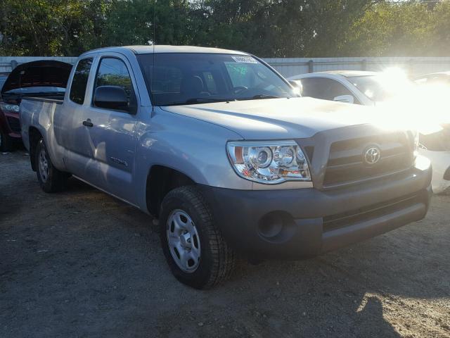 5TETX22N18Z584823 - 2008 TOYOTA TACOMA ACC SILVER photo 1