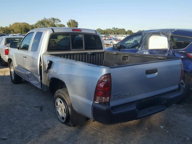 5TETX22N18Z584823 - 2008 TOYOTA TACOMA ACC SILVER photo 3