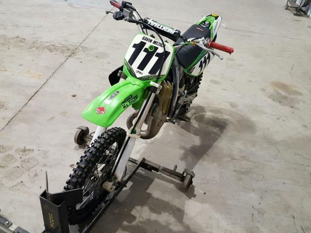 JKAKXTDC87A022062 - 2007 KAWASAKI KX100 D GREEN photo 2