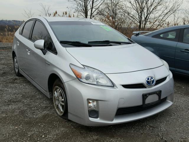 JTDKN3DU3B5323568 - 2011 TOYOTA PRIUS SILVER photo 1