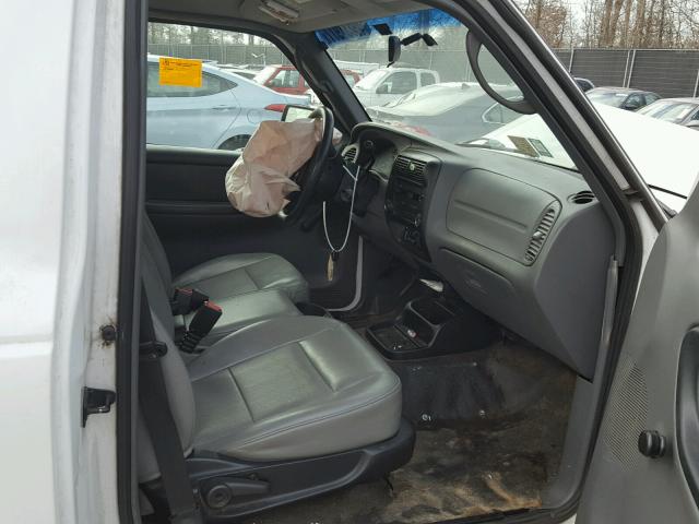 1FTYR10D48PA01253 - 2008 FORD RANGER WHITE photo 5