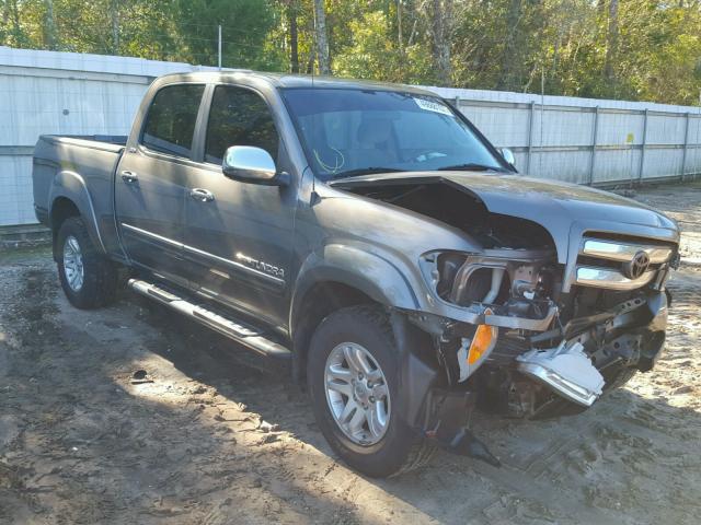 5TBET34196S530418 - 2006 TOYOTA TUNDRA DOU GRAY photo 1