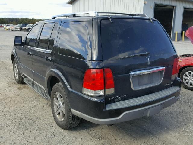 5LMEU88H95ZJ19938 - 2005 LINCOLN AVIATOR 黑色 照片 3