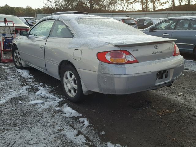 2T1CF28P53C604954 - 2003 TOYOTA CAMRY SOLA SILVER photo 3