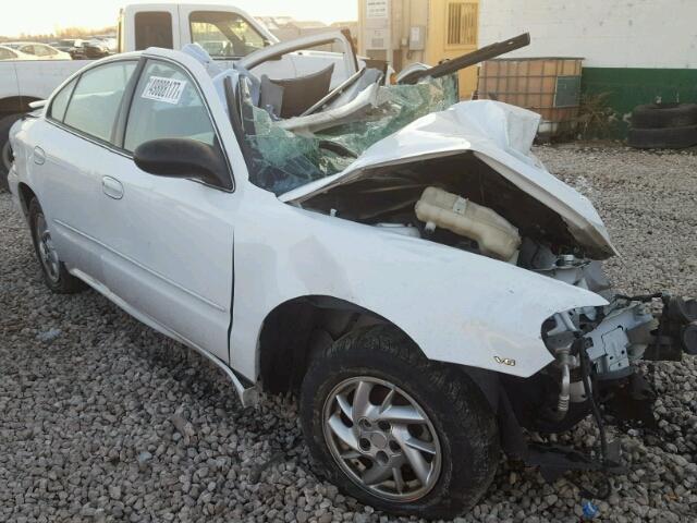 1G2NF52E54M689885 - 2004 PONTIAC GRAND AM S 白色 照片 1