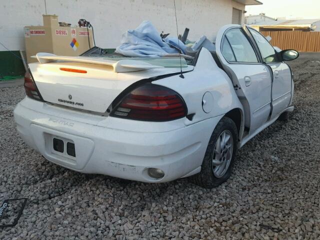 1G2NF52E54M689885 - 2004 PONTIAC GRAND AM S WHITE photo 4