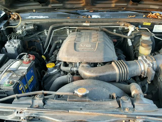 4S2DF58X824617001 - 2002 ISUZU AXIOM XS GRAY photo 7