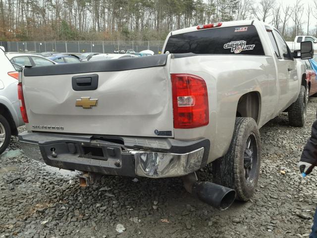 1GCHK29698E187222 - 2008 CHEVROLET SILVERADO GRAY photo 4