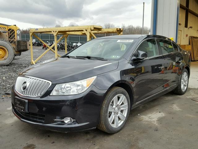 1G4GC5ED6BF370413 - 2011 BUICK LACROSSE C BLACK photo 2