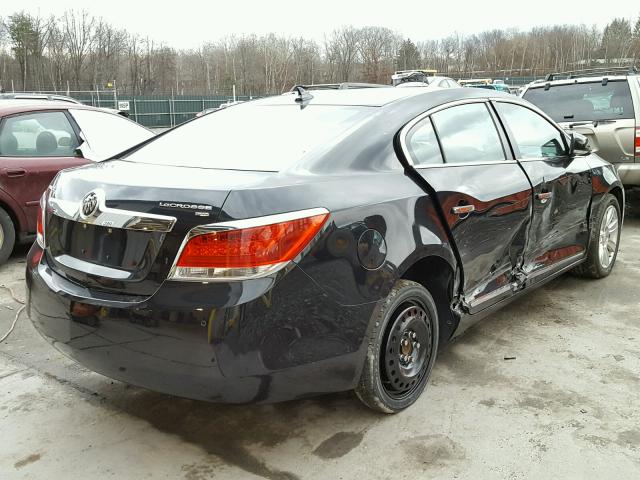 1G4GC5ED6BF370413 - 2011 BUICK LACROSSE C BLACK photo 4