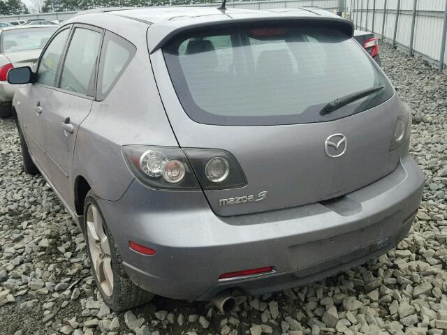 JM1BK343161416800 - 2006 MAZDA 3 HATCHBAC GRAY photo 3