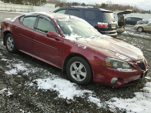 2G2WS542551171663 - 2005 PONTIAC GRAND PRIX RED photo 1